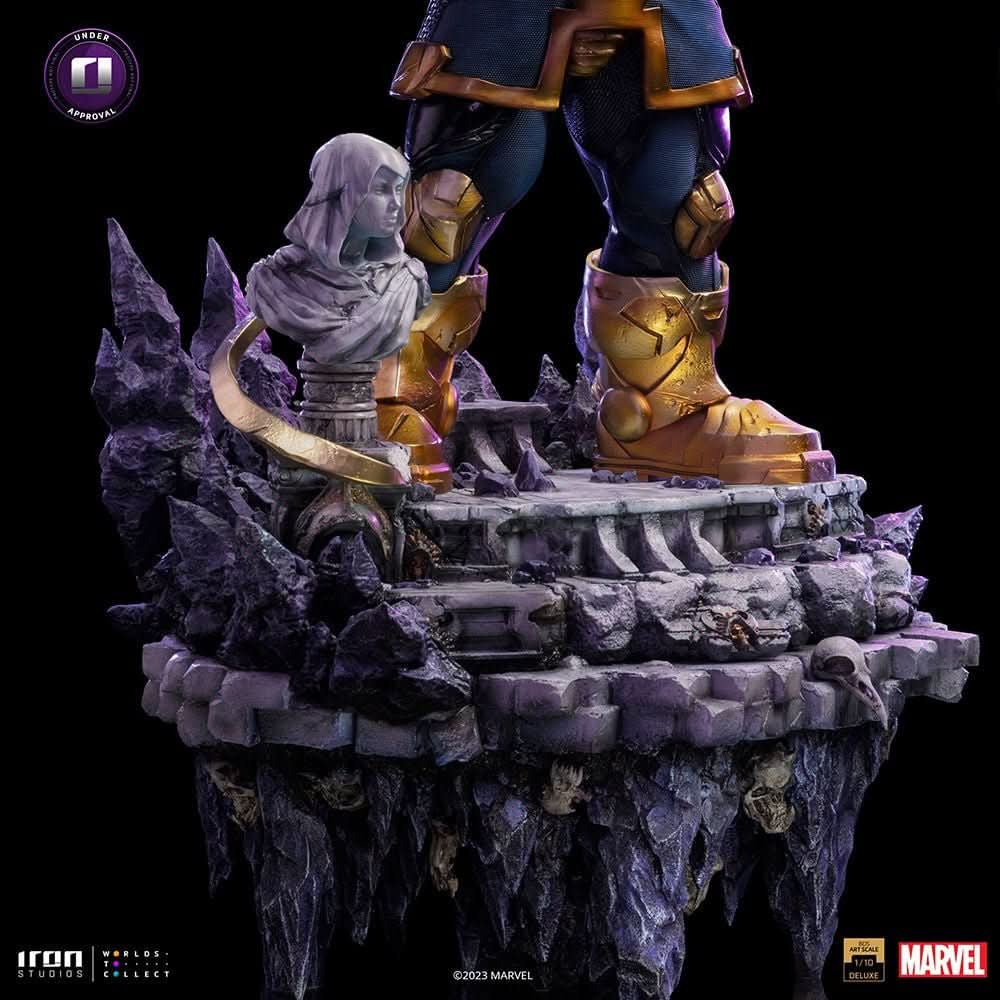 Statue Thanos Infinity Gauntlet Diorama Deluxe - Marvel - Art Scale 1/10 - Iron Studios