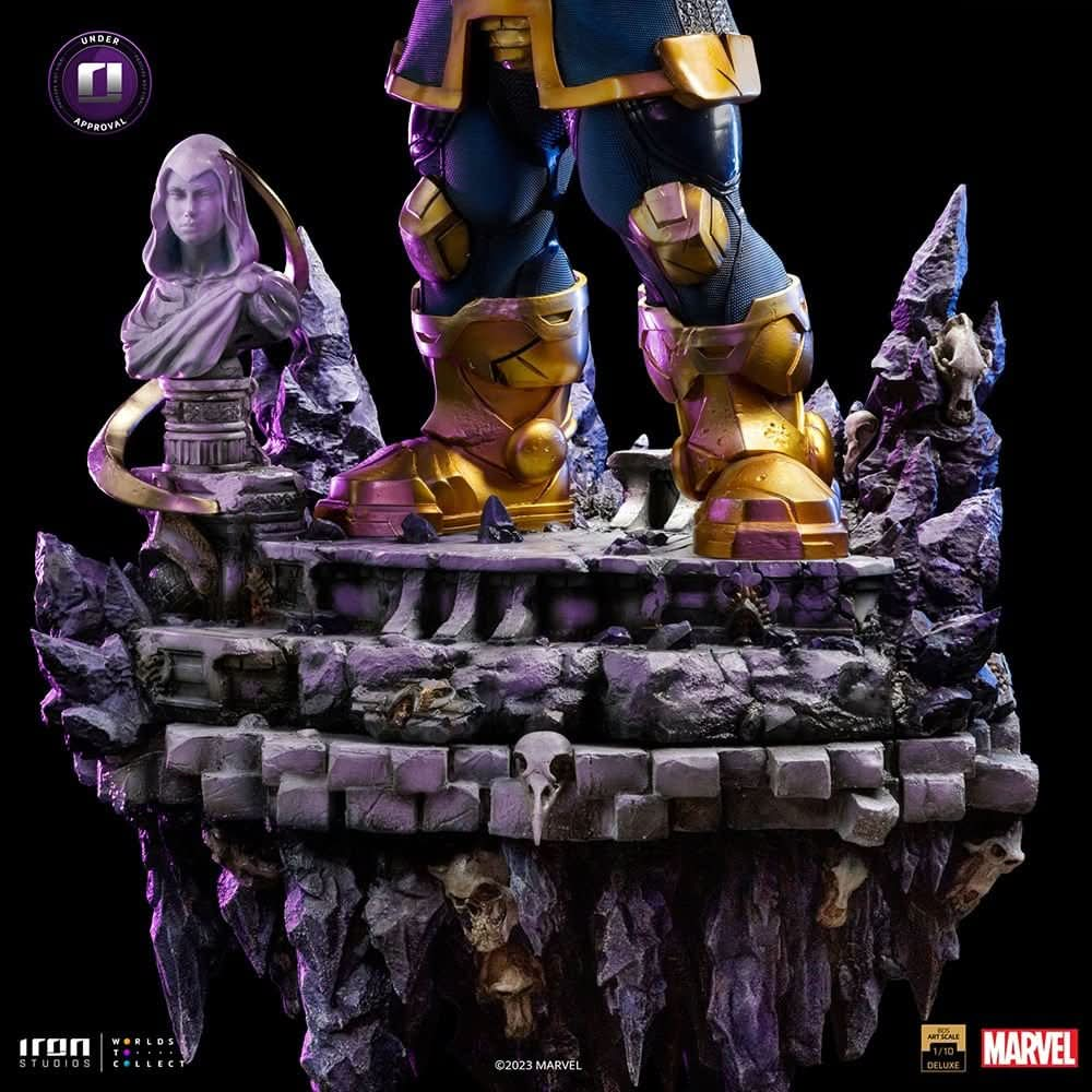 Statue Thanos Infinity Gauntlet Diorama Deluxe - Marvel - Art Scale 1/10 - Iron Studios