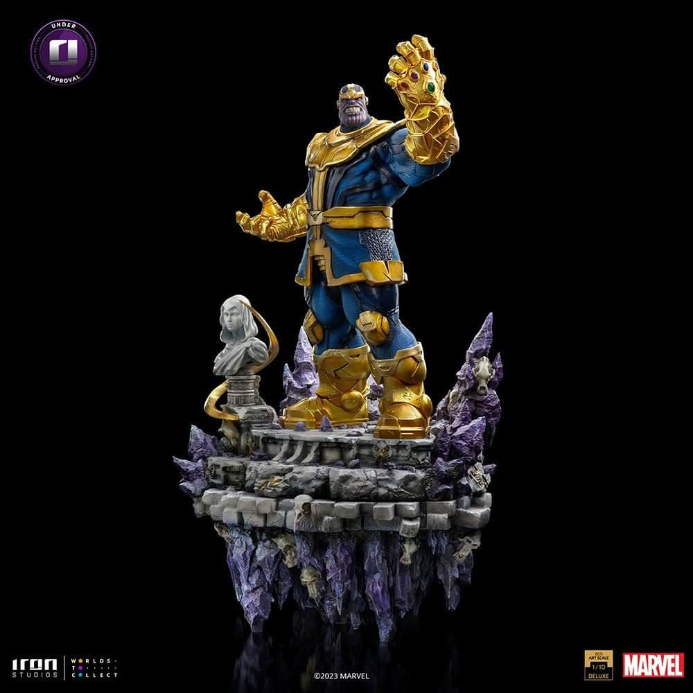 Statue Thanos Infinity Gauntlet Diorama Deluxe - Marvel - Art Scale 1/10 - Iron Studios