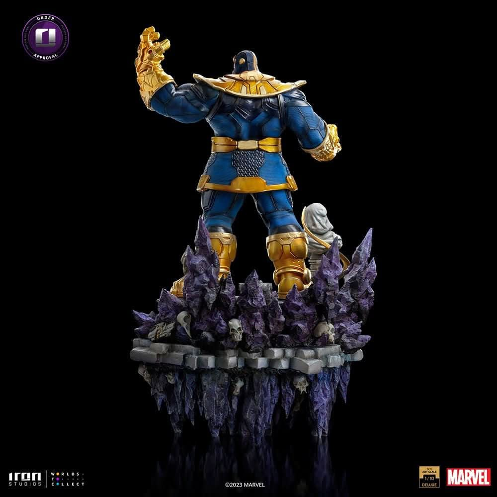 Statue Thanos Infinity Gauntlet Diorama Deluxe - Marvel - Art Scale 1/10 - Iron Studios