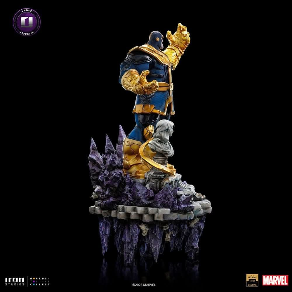 Statue Thanos Infinity Gauntlet Diorama Deluxe - Marvel - Art Scale 1/10 - Iron Studios