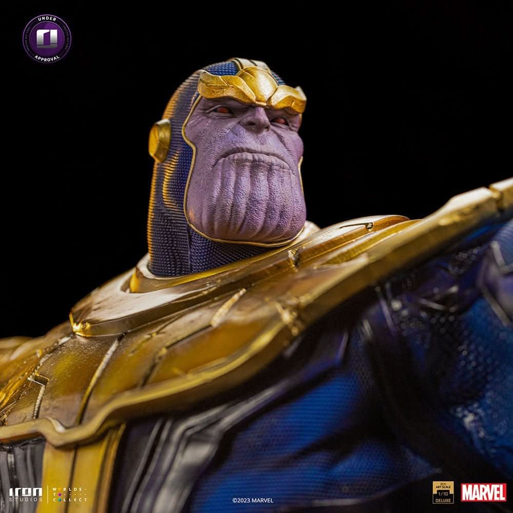 Statue Thanos Infinity Gauntlet Diorama Deluxe - Marvel - Art Scale 1/10 - Iron Studios