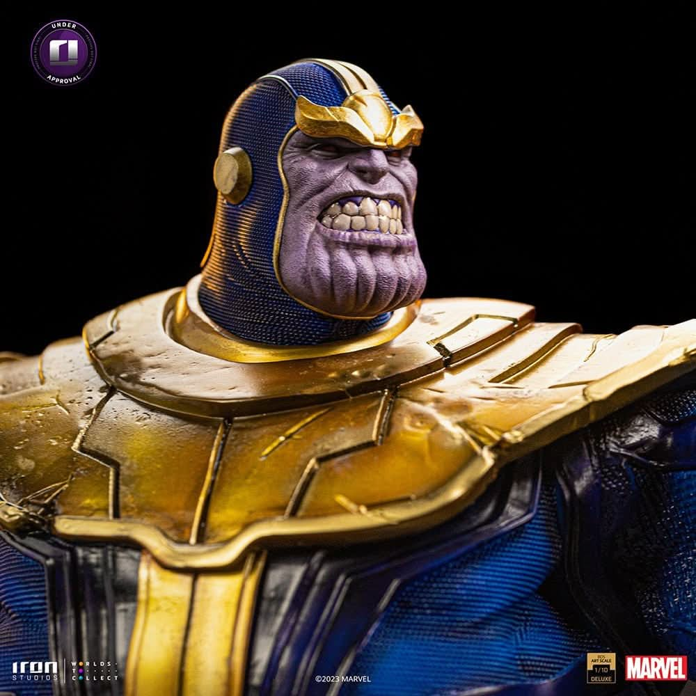 Statue Thanos Infinity Gauntlet Diorama Deluxe - Marvel - Art Scale 1/10 - Iron Studios