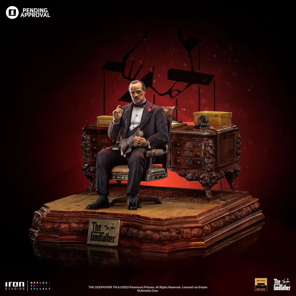 Statue Don Vito Corleone Deluxe - Godfather - Art Scale 1/10 - Iron Studios