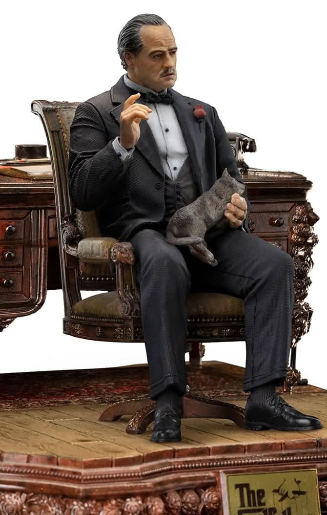 Statue Don Vito Corleone Deluxe - Godfather - Art Scale 1/10 - Iron Studios