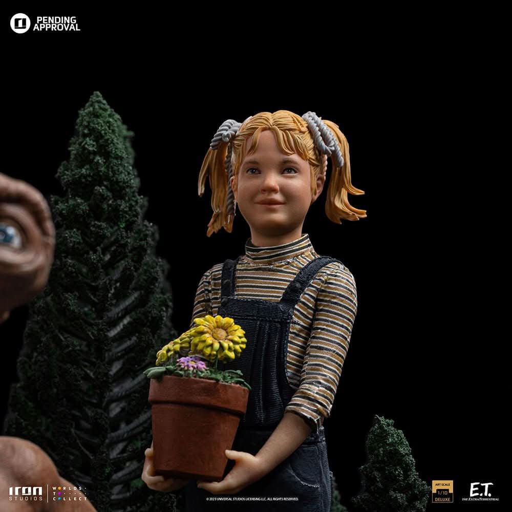 Statue E.T. Elliot and Gertie Deluxe - E.T. The Extra-Terrestrial - Art Scale 1/10 - Iron Studios