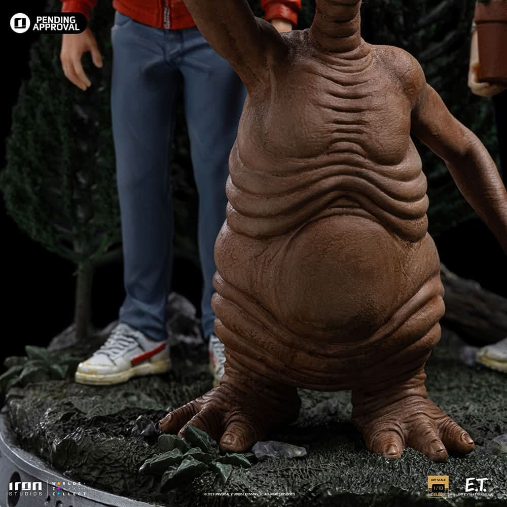 Statue E.T. Elliot and Gertie Deluxe - E.T. The Extra - Terrestrial - Art Scale 1/10 - Iron Studios