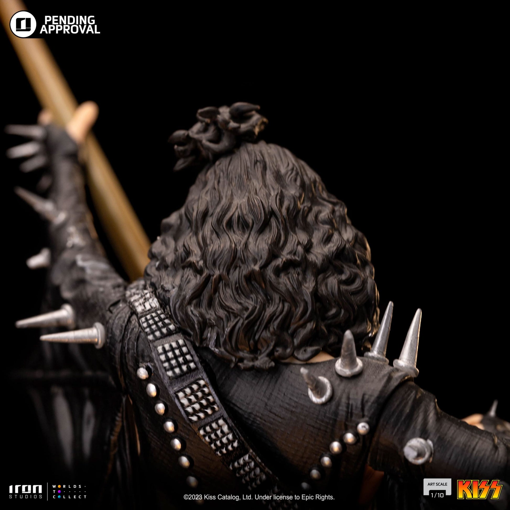 Statue Gene Simmons aka Demon - Kiss - Art Scale 1/10 - Iron Studios