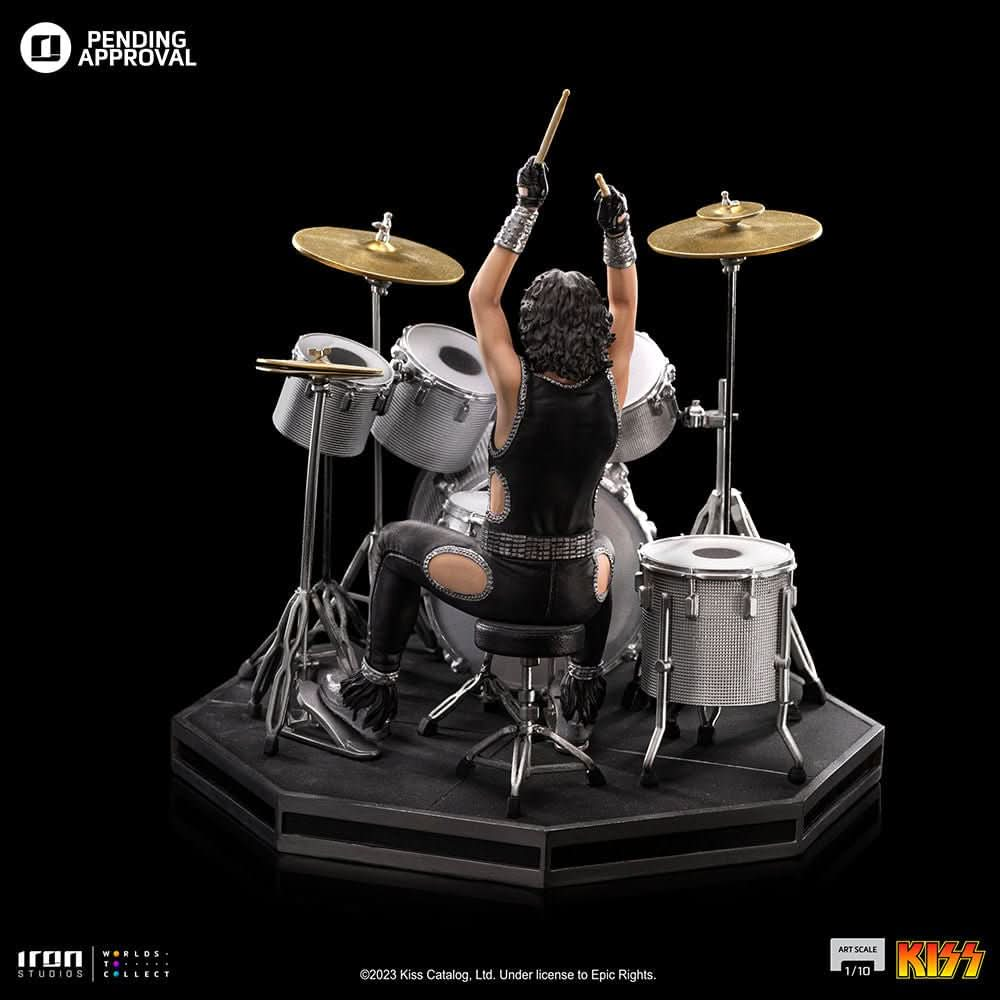 Statue Peter Criss aka Cat - Kiss - Art Scale 1/10 - Iron Studios