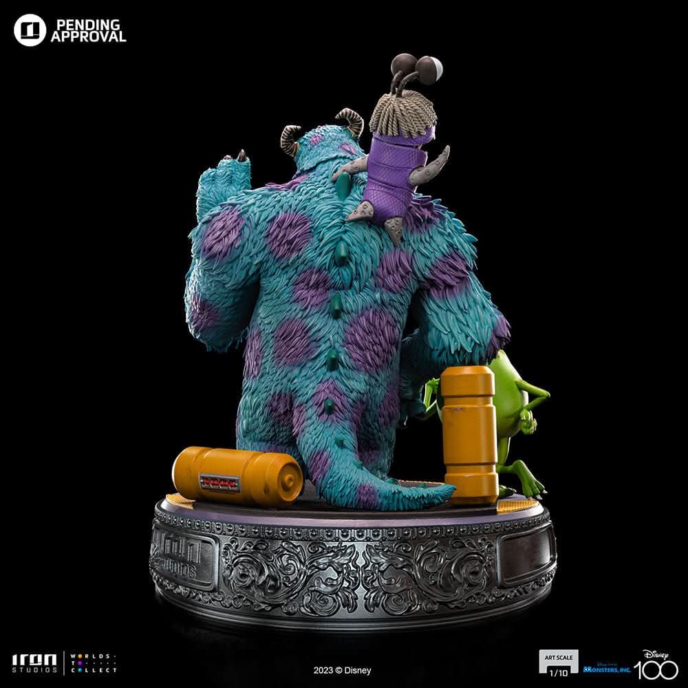 Statue Monsters Inc. Diorama 100 Years Ver - Disney 100th - Monsters Inc - Art Scale 1/10 - Iron Studios