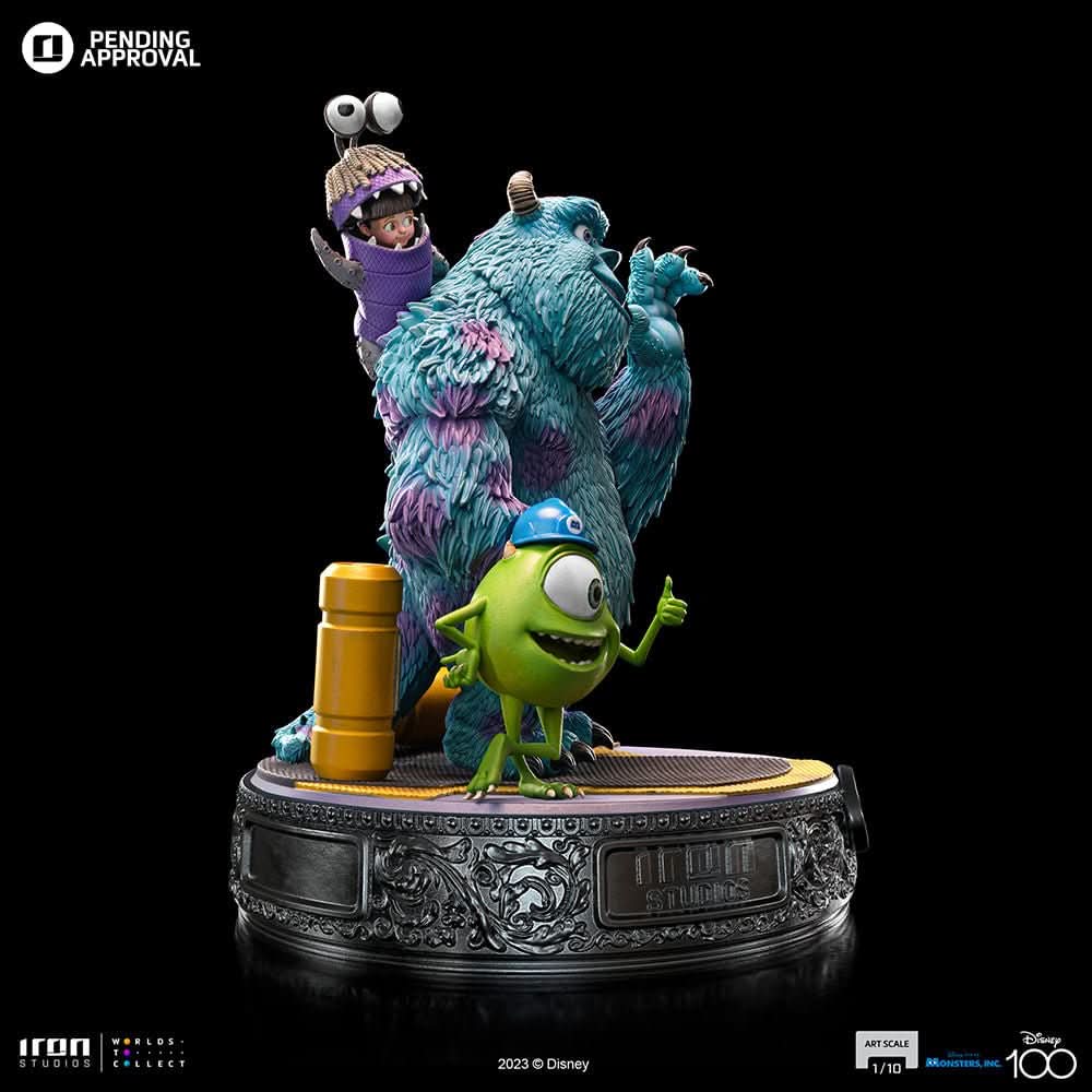 Monsters Inc. Diorama 100 Years Version - Disney 100th - Monsters Inc. - Art Scale 1/10 - Iron Studios