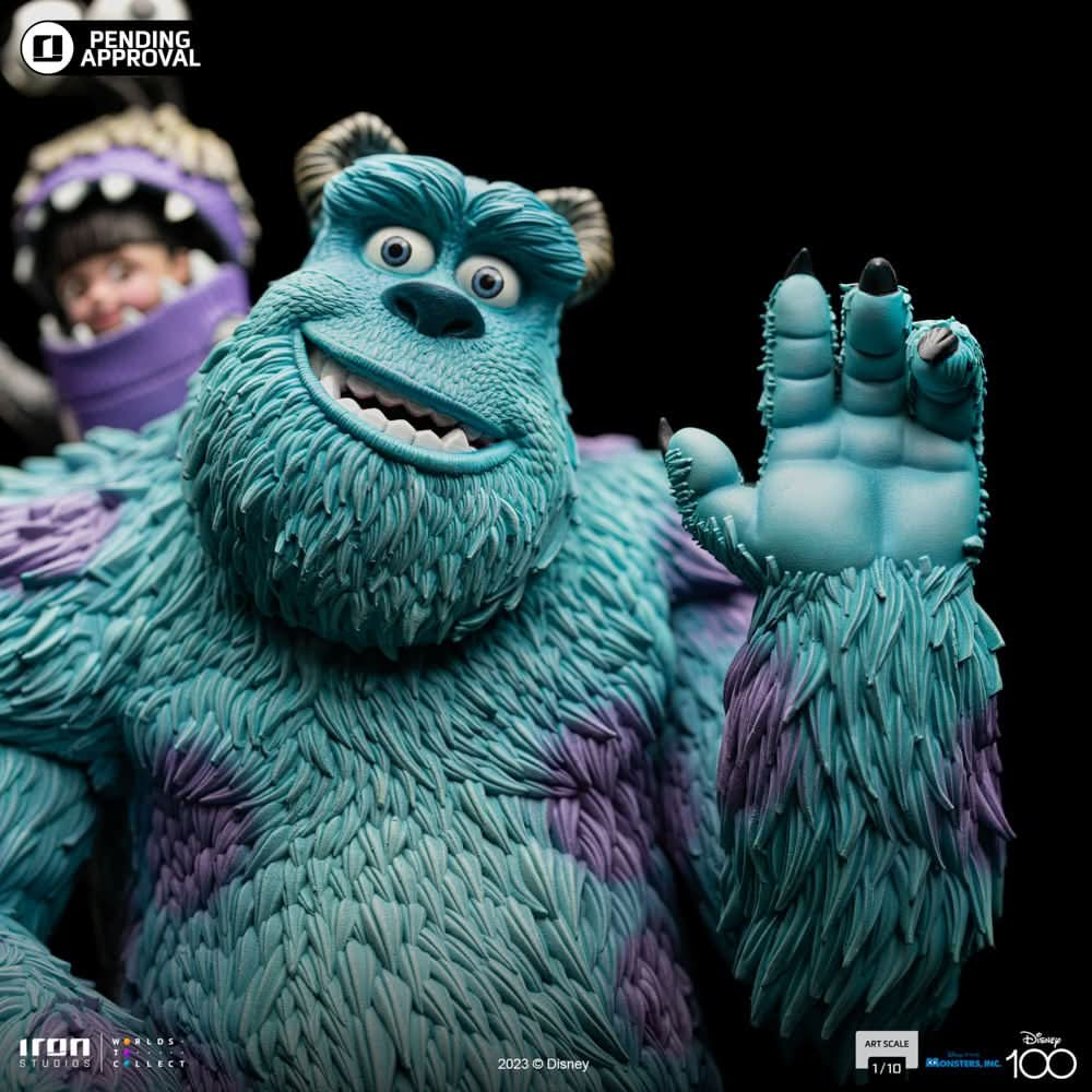 Statue Monsters Inc. Diorama 100 Years Ver - Disney 100th - Monsters Inc - Art Scale 1/10 - Iron Studios