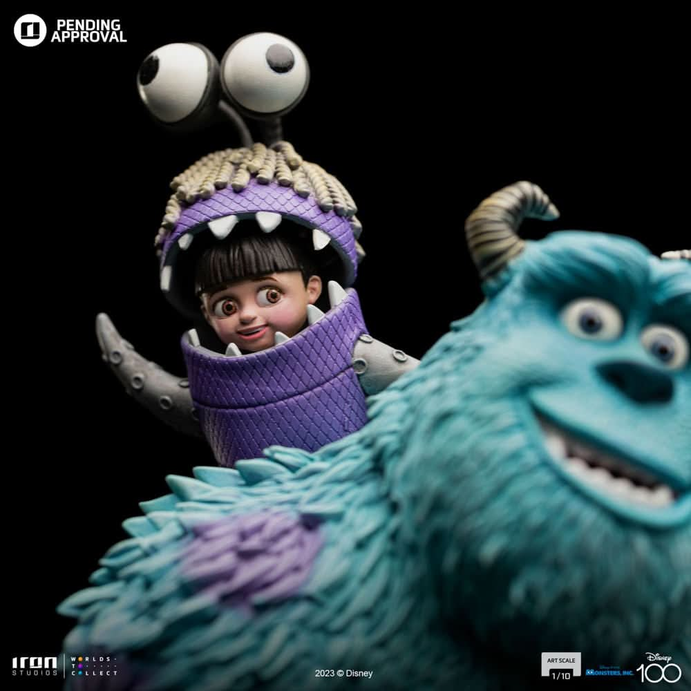 Statue Monsters Inc. Diorama 100 Years Ver - Disney 100th - Monsters Inc - Art Scale 1/10 - Iron Studios