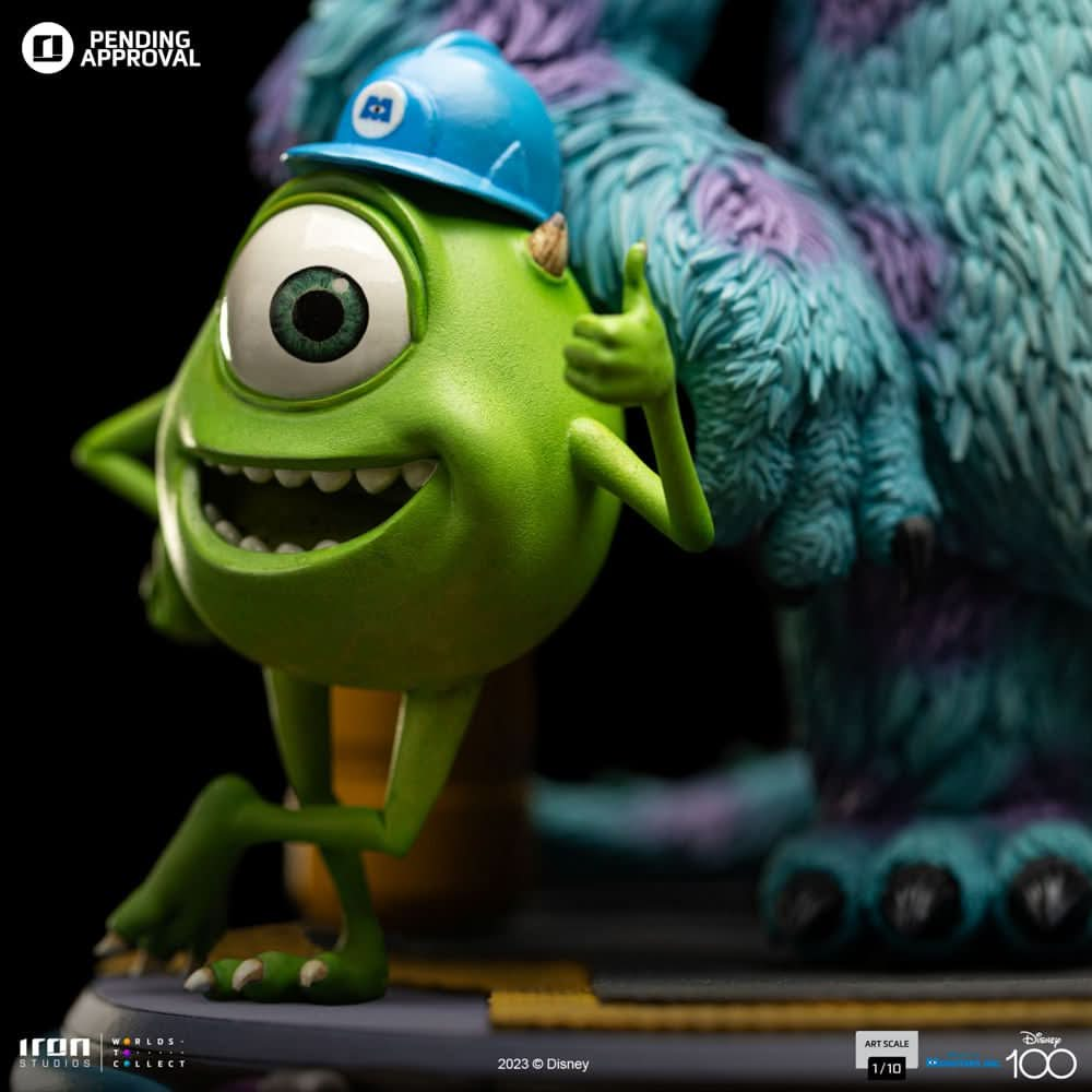 Statue Monsters Inc. Diorama 100 Years Ver - Disney 100th - Monsters Inc - Art Scale 1/10 - Iron Studios