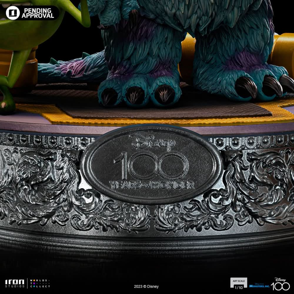 Statue Monsters Inc. Diorama 100 Years Ver - Disney 100th - Monsters Inc - Art Scale 1/10 - Iron Studios