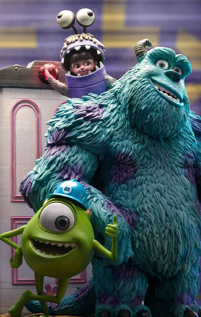 iron studios monsters inc Monsters Inc. Diorama Deluxe - Disney 100th - Monsters Inc