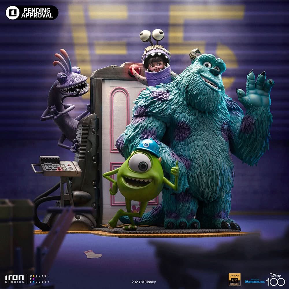 Monsters Inc. Diorama Deluxe - Disney 100th - Monsters Inc. - Art Scale 1/10 - Iron Studios