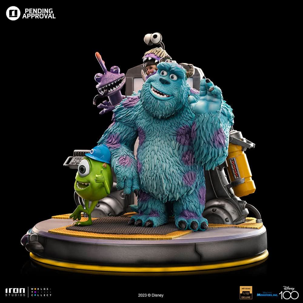 Statue Monsters Inc. Diorama Deluxe - Disney 100th - Monsters Inc - Art Scale 1/10 - Iron Studios