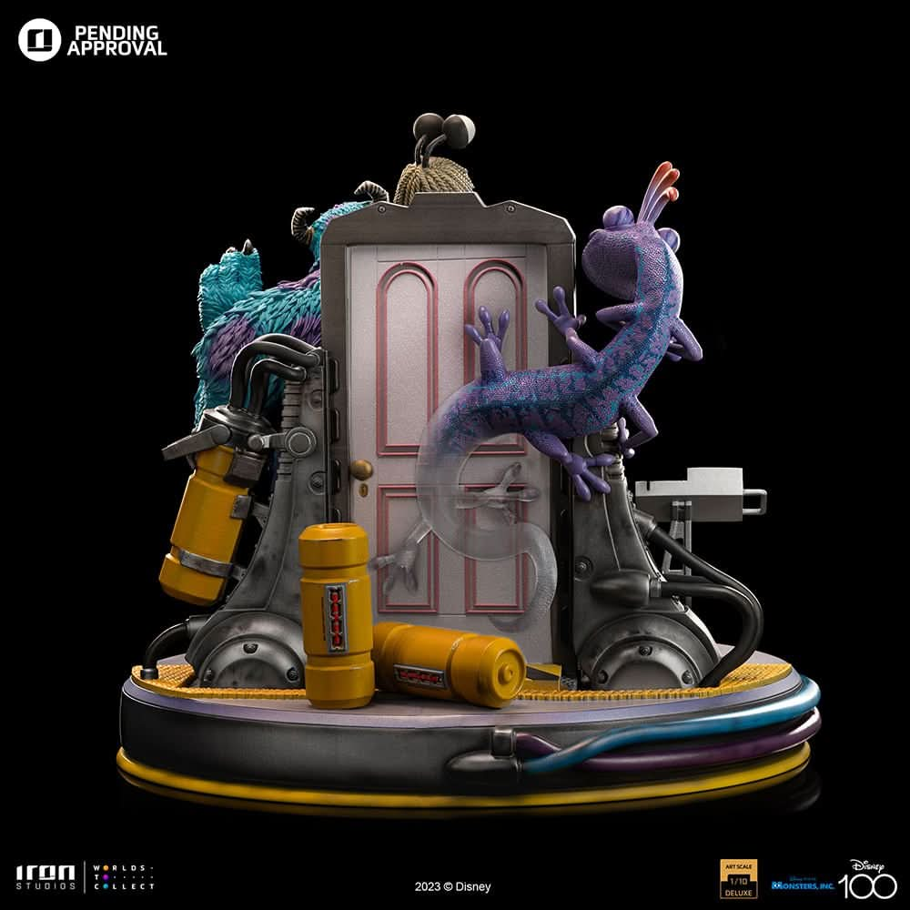 Statue Monsters Inc. Diorama Deluxe - Disney 100th - Monsters Inc - Art Scale 1/10 - Iron Studios