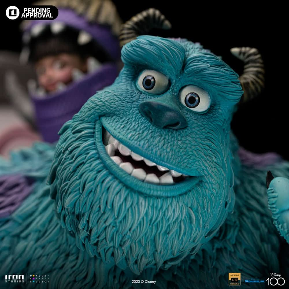 Statue Monsters Inc. Diorama Deluxe - Disney 100th - Monsters Inc - Art Scale 1/10 - Iron Studios