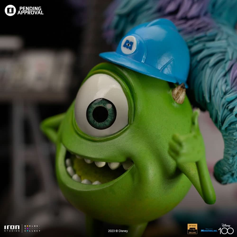 Statue Monsters Inc. Diorama Deluxe - Disney 100th - Monsters Inc - Art Scale 1/10 - Iron Studios