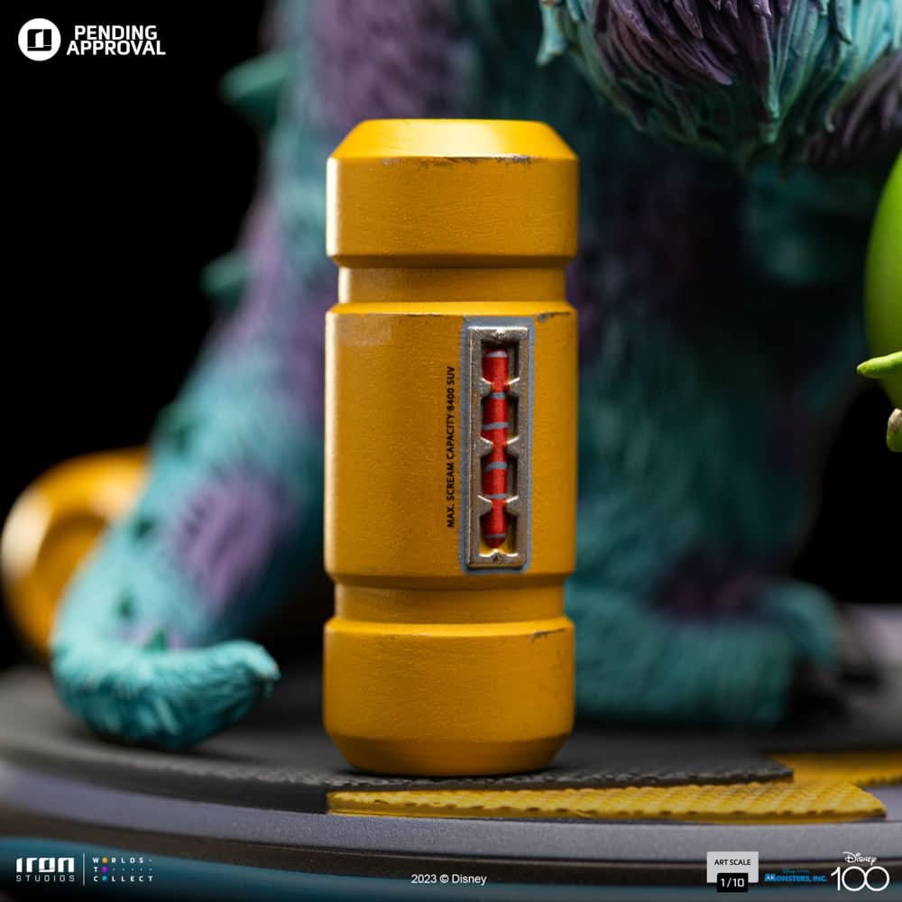 Statue Monsters Inc. Diorama - Disney 100th - Monsters Inc. - Art Scale 1/10 - Iron Studios