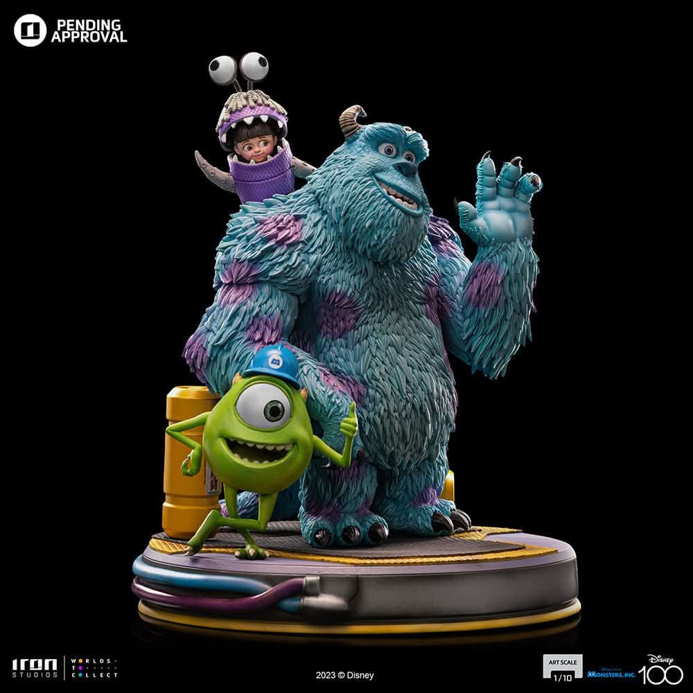 Statue Monsters Inc. Diorama - Disney 100th - Monsters Inc. - Art Scale 1/10 - Iron Studios