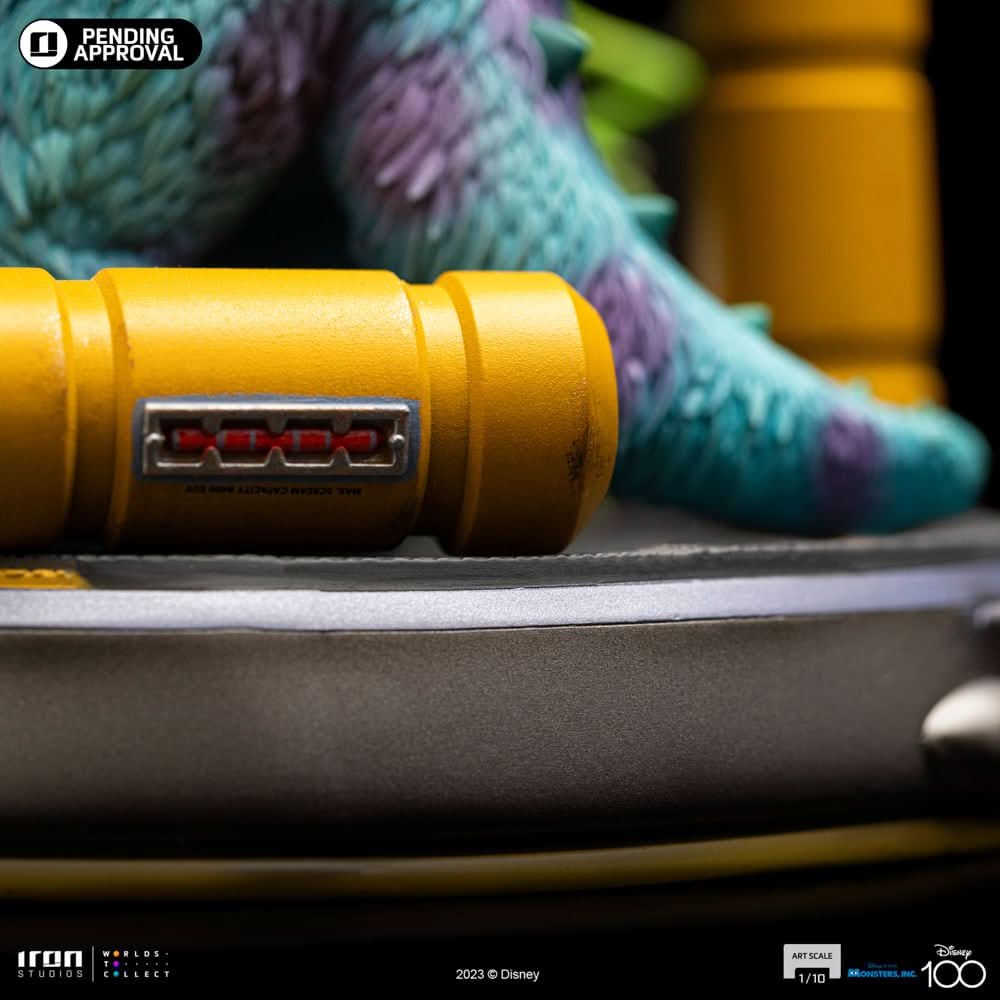 Statue Monsters Inc. Diorama - Disney 100th - Monsters Inc. - Art Scale 1/10 - Iron Studios