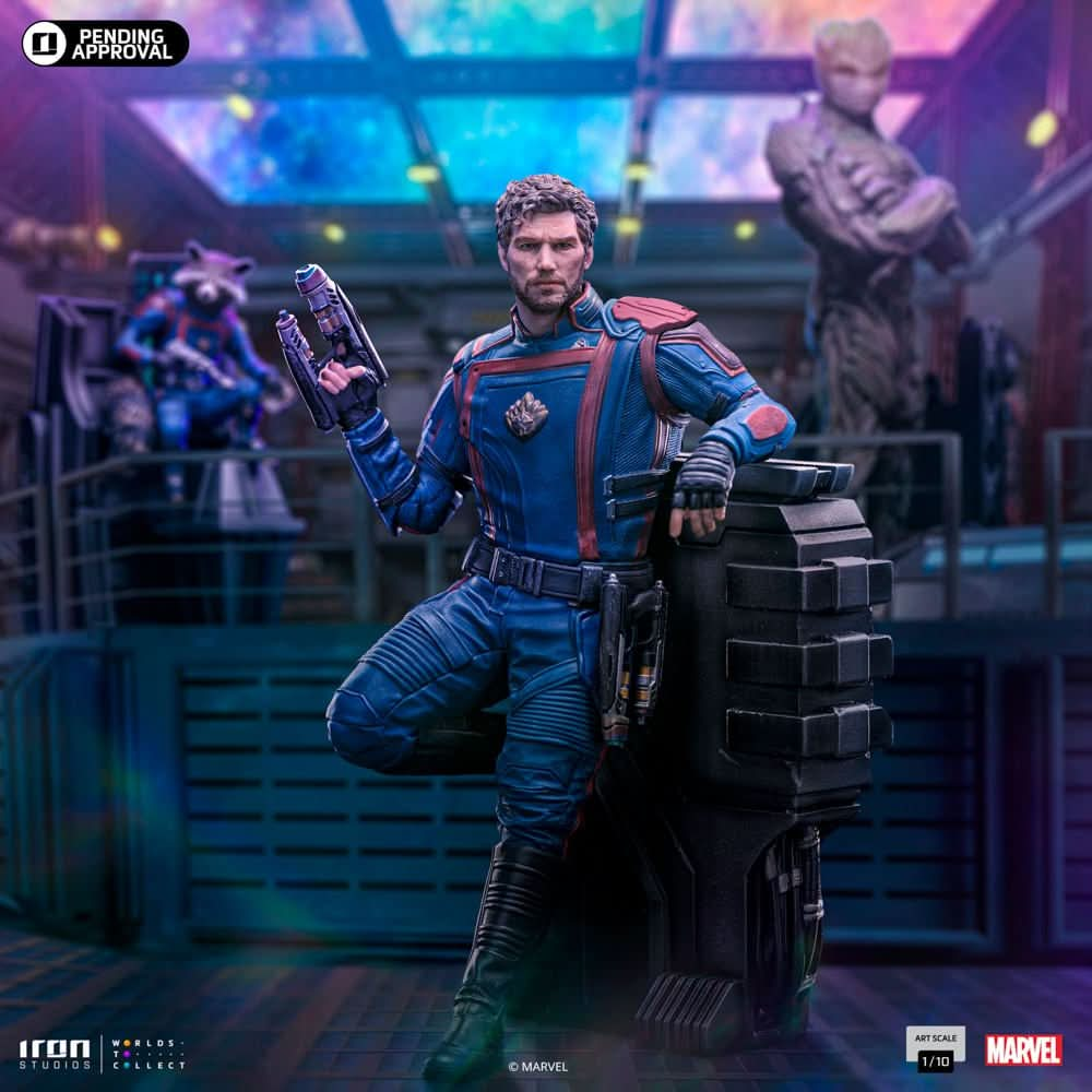 Statue Star Lord - Guardians of the Galaxy 3 - Art Scale 1/10 - Iron Studios