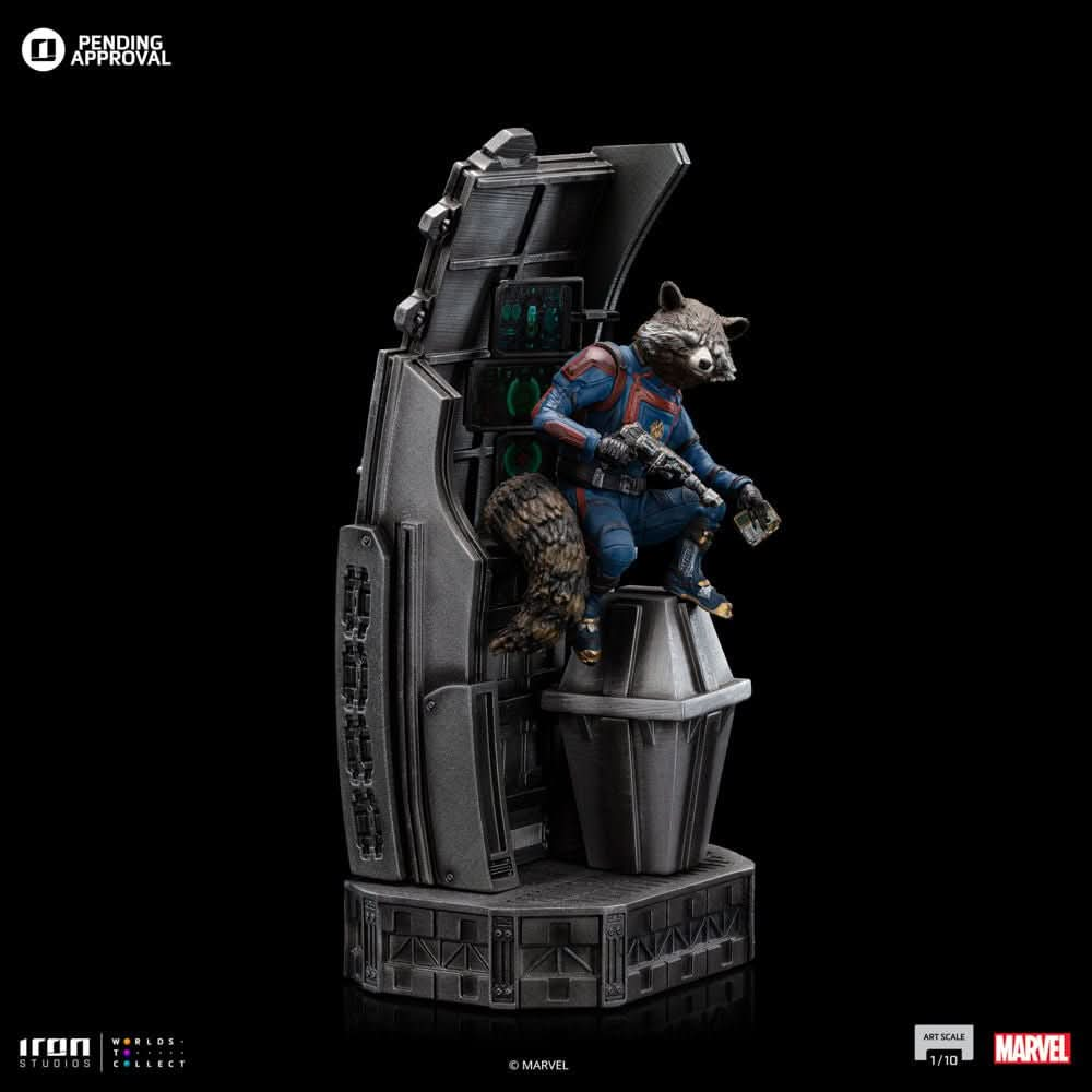 Statue Rocket Raccoon - Guardians of the Galaxy 3 - Art Scale 1/10 - Iron Studios