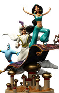 Statue Aladdin and Jasmine Deluxe - Disney 100th - Aladdin - Art Scale 1/10 - Iron Studios