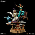 Statue Aladdin and Jasmine Deluxe - Disney 100th - Aladdin - Art Scale 1/10 - Iron Studios