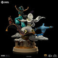 Statue Aladdin and Jasmine Deluxe - Disney 100th - Aladdin - Art Scale 1/10 - Iron Studios