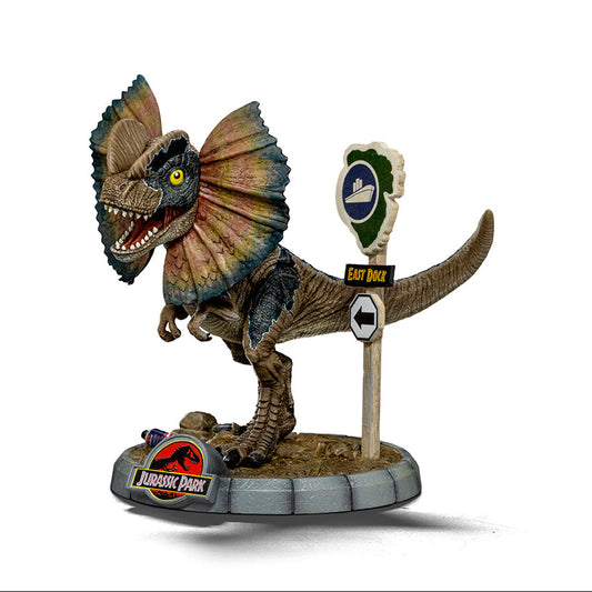 Statue Dilophosaurus - Jurassic Park - MiniCo - Iron Studios