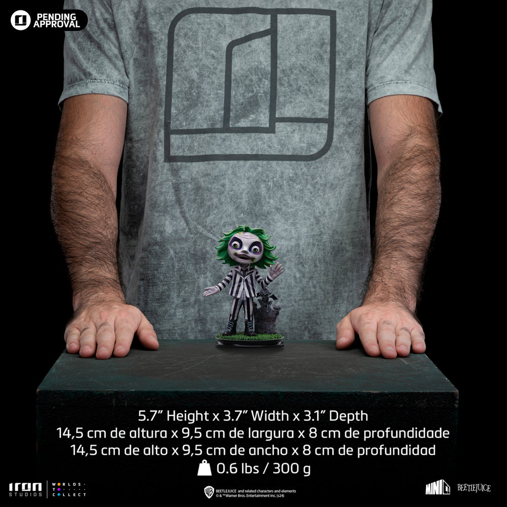 Statue Beetlejuice - Beetlejuice Beetlejuice  - Minico - Iron Studios