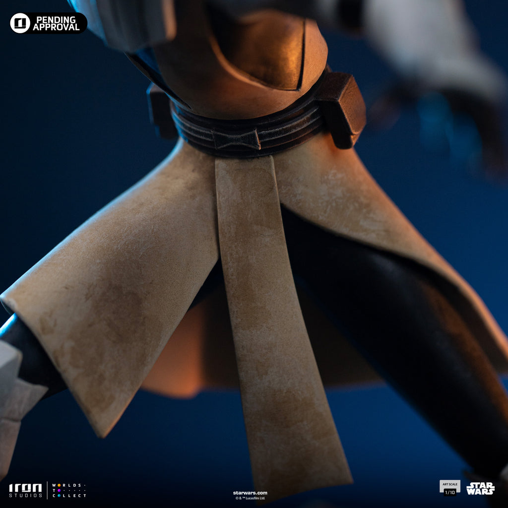 Pre-Order -  Statue Obi-Wan Kenobi – Star Wars: Clone Wars - Art Scale 1/10 - Iron Studios