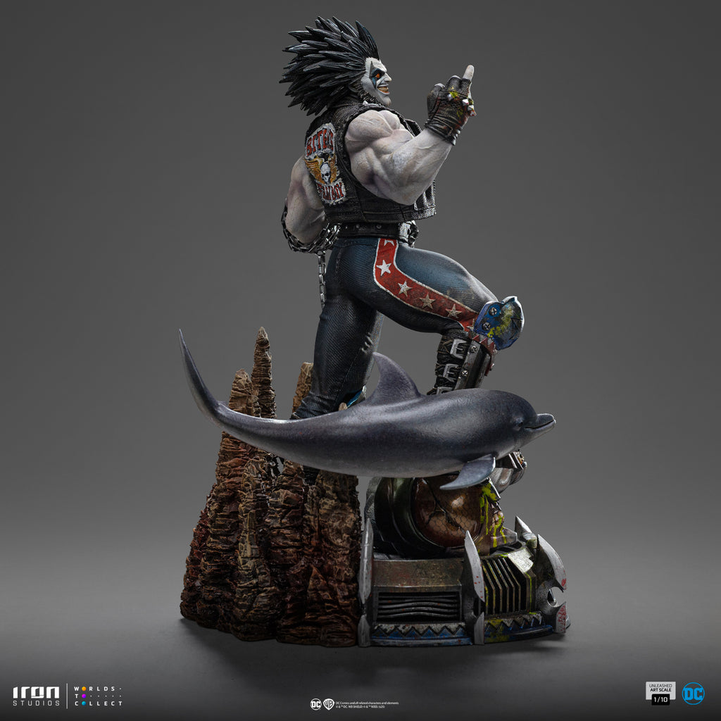 Pre-Order -  Statue Lobo Unleashed - DC Comics - Art Scale 1/10 - Iron Studios