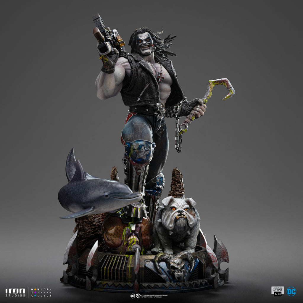 Pre-Order -  Statue Lobo Unleashed - DC Comics - Art Scale 1/10 - Iron Studios