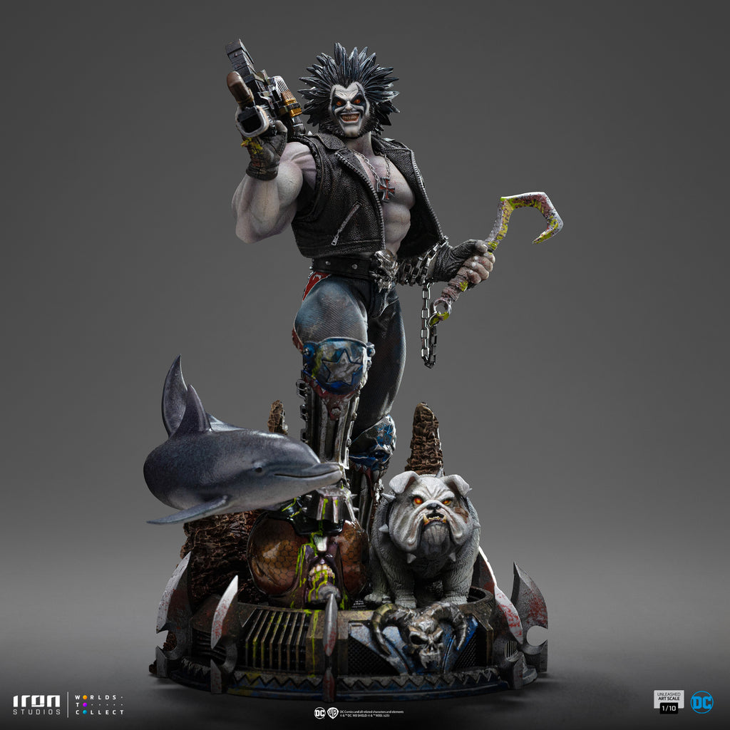 Pre-Order -  Statue Lobo Unleashed - DC Comics - Art Scale 1/10 - Iron Studios