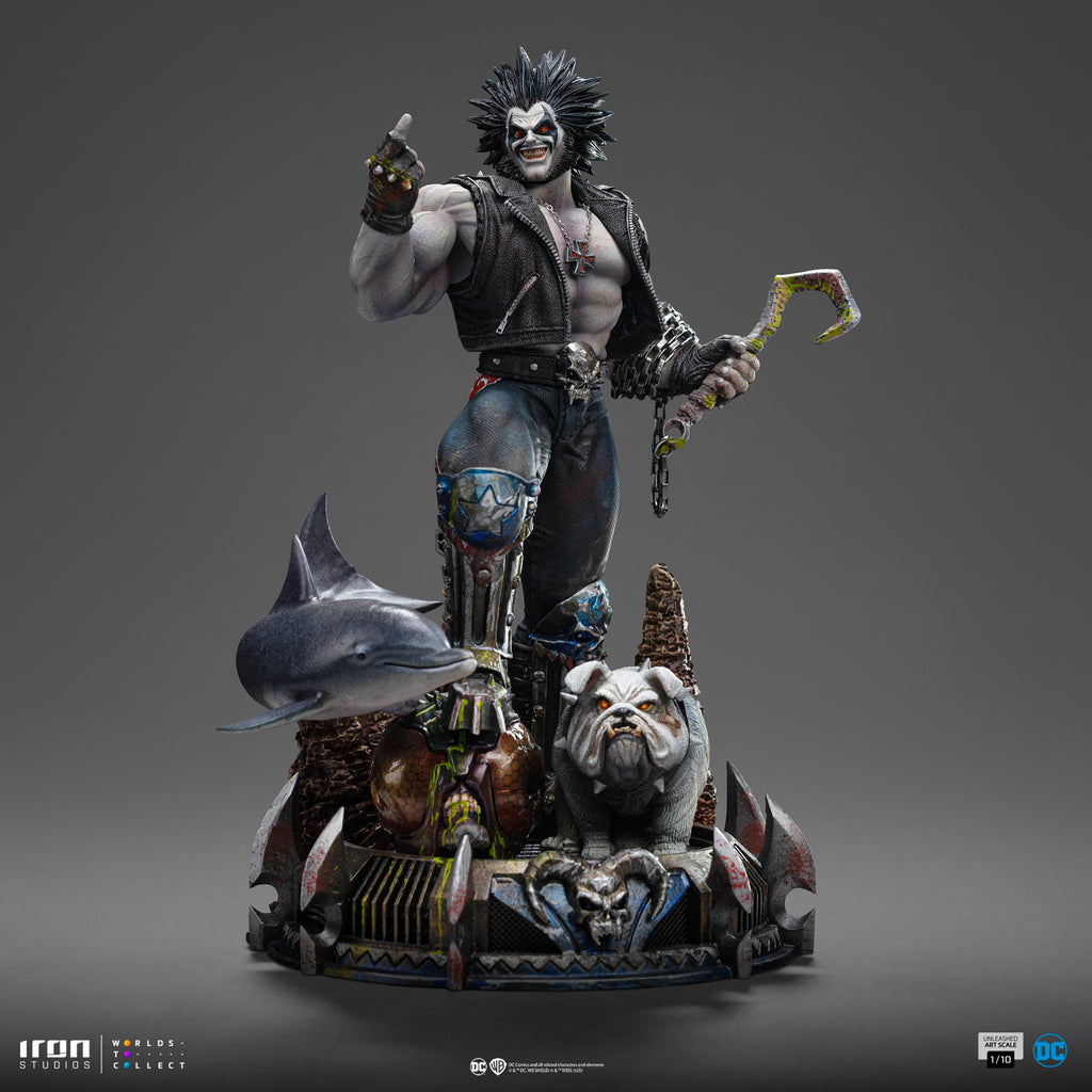 Pre-Order -  Statue Lobo Unleashed - DC Comics - Art Scale 1/10 - Iron Studios