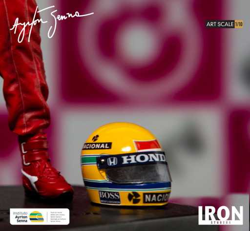 Statue Ayrton Senna 1988 Japan GP - Art Scale 1/10 - Iron Studios