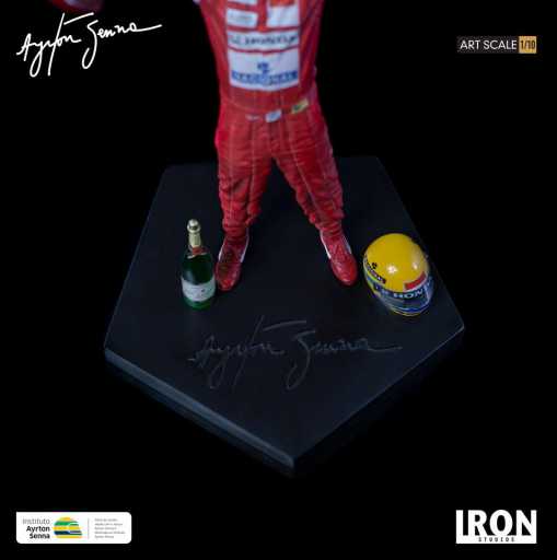 Statue Ayrton Senna 1988 Japan GP - Art Scale 1/10 - Iron Studios