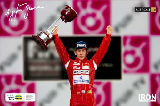 Statue Ayrton Senna 1988 Japan GP - Art Scale 1/10 - Iron Studios