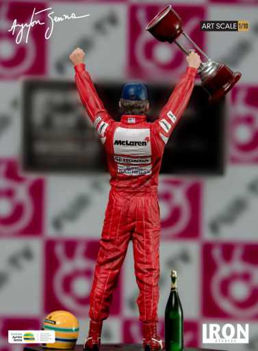 Statue Ayrton Senna 1988 Japan GP - Art Scale 1/10 - Iron Studios