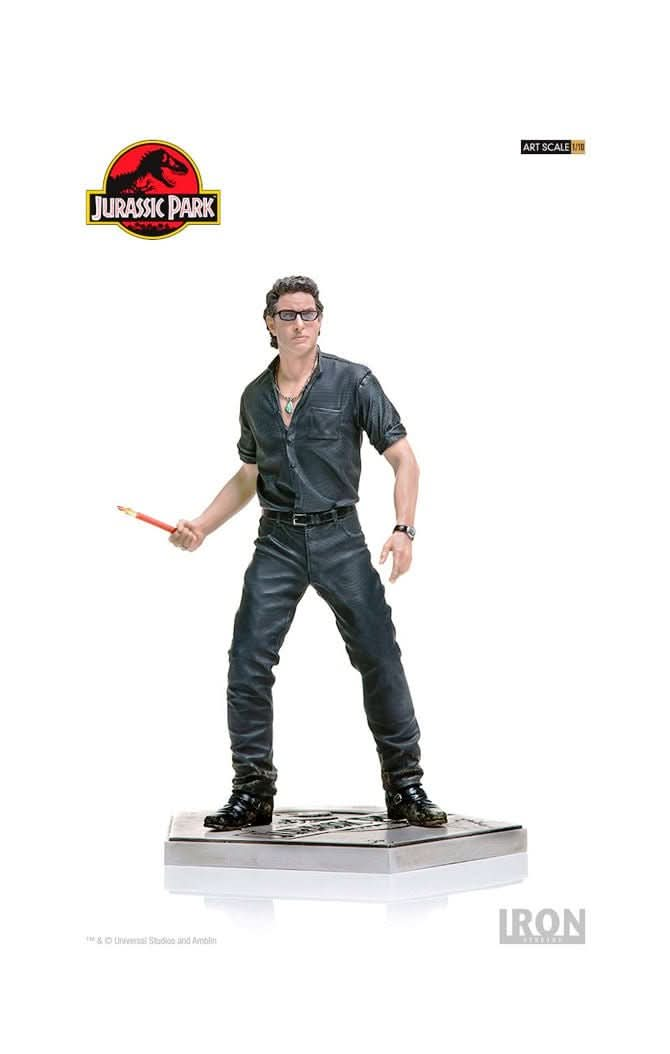 Statue Ian Malcom - Jurassic Park - Art Scale 1/10 - Iron Studios