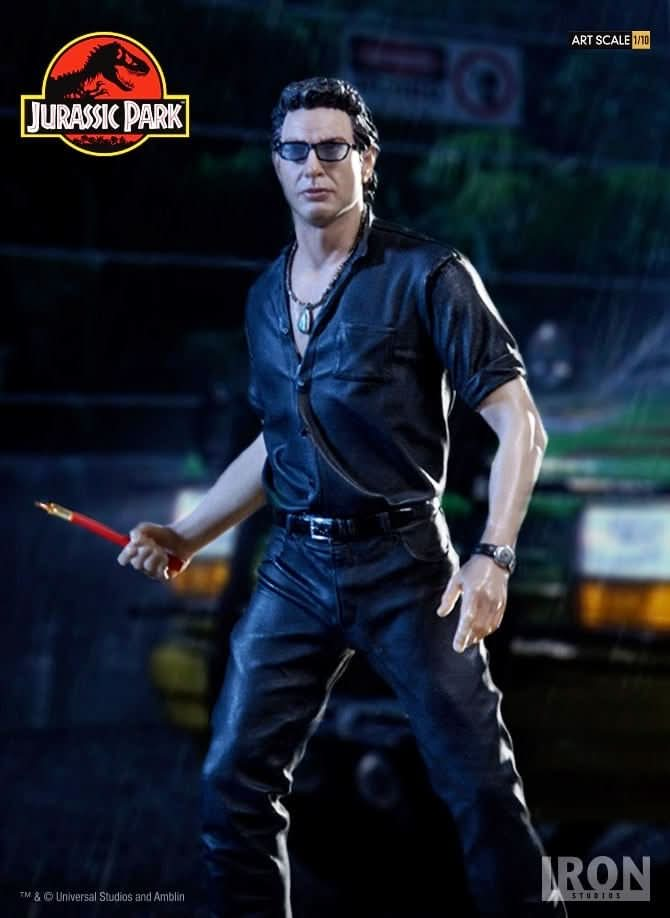 Statue Ian Malcom - Jurassic Park - Art Scale 1/10 - Iron Studios