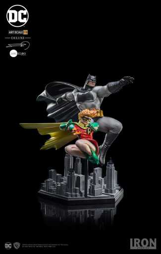 Statue Batman & Robin Deluxe By Frank Miller - The Dark Knight Returns - Art Scale 1/10 - Iron Studios