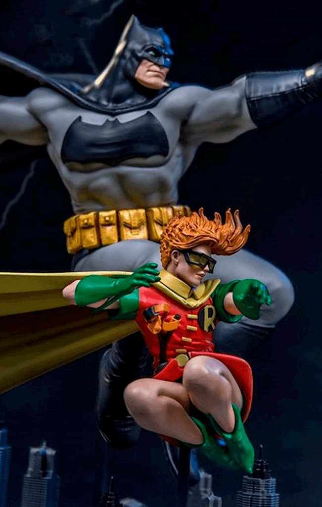 Statue Batman & Robin Deluxe By Frank Miller - The Dark Knight Returns - Art Scale 1/10 - Iron Studios