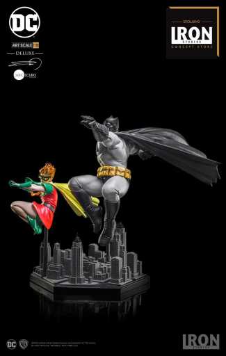 Statue Batman & Robin Deluxe By Frank Miller - The Dark Knight Returns - Art Scale 1/10 - Iron Studios