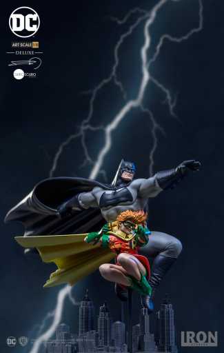 Statue Batman & Robin Deluxe By Frank Miller - The Dark Knight Returns - Art Scale 1/10 - Iron Studios